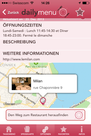 Swiss Daily Menu of Dailymenu.ch screenshot 4