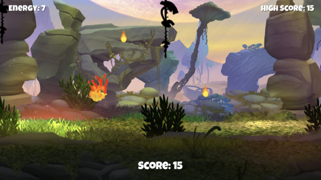 Flappy Flame: Jungle Adventure(圖3)-速報App