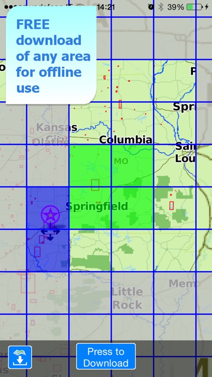 Aqua Map Missouri Lakes GPS screenshot-5