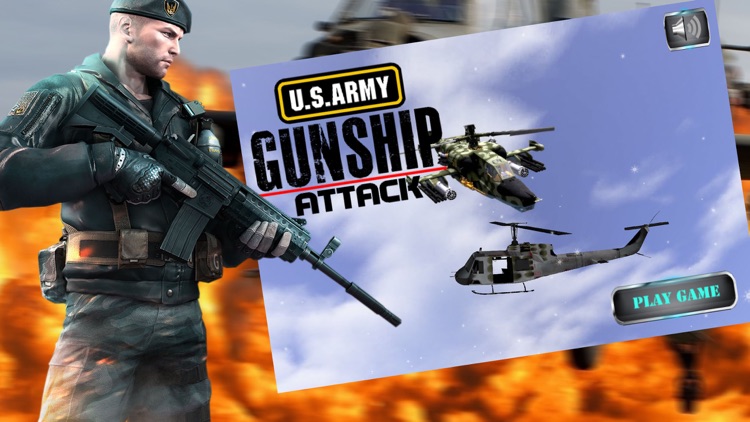 Army Gunship Attack