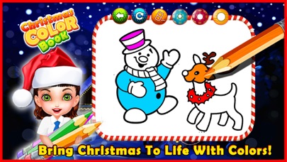 Christmas Color Book games screenshot 2