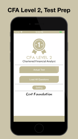 CFA Level 2 Test Prep(圖1)-速報App