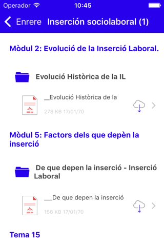 Academic Mobile EINA screenshot 4