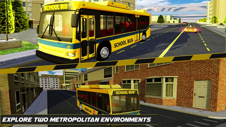 City School Bus Driving Game screenshot-3