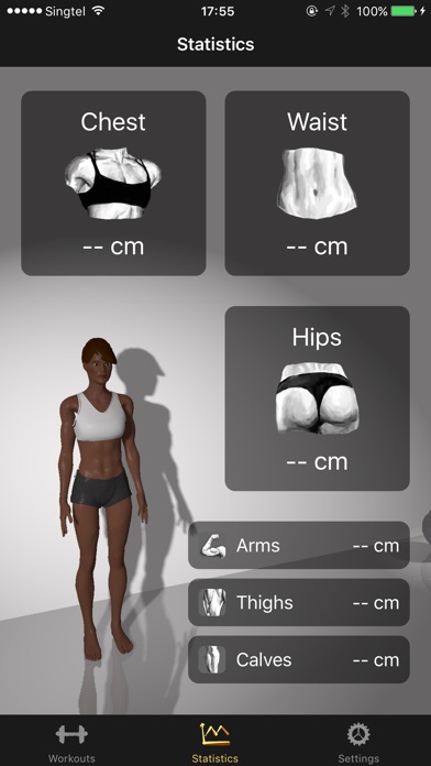 Fitness Diary - with 3D Avatar screenshot 2