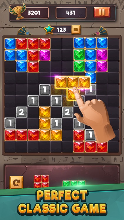 Puzzle Game : Block Jewels screenshot-4