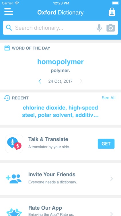 Oxford Dictionary of Chemistry