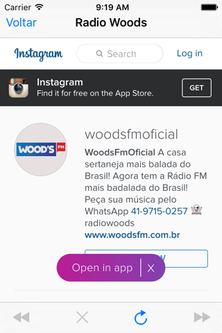 Woods FM screenshot 3
