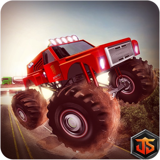 Highway Traffic Monster Truck iOS App