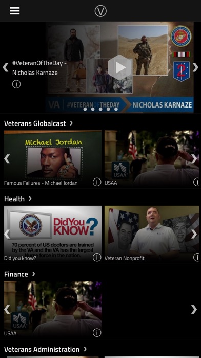 Veterans Globalcast screenshot 2