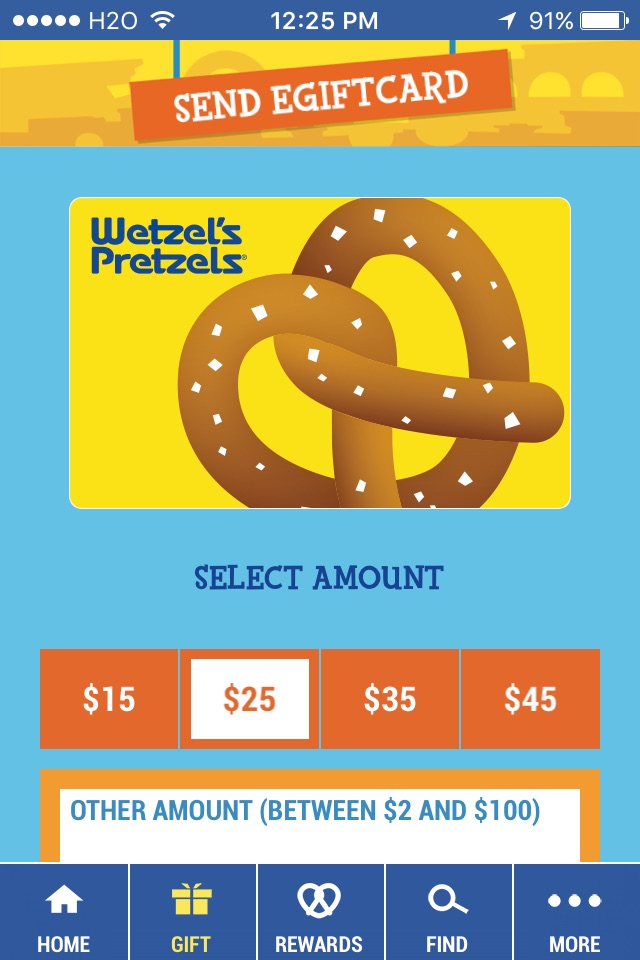 Wetzel’s Pretzels screenshot 2