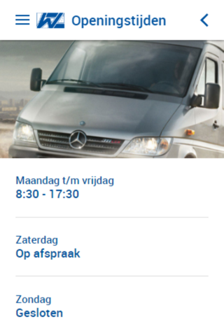 Van der Wal Vans screenshot 4