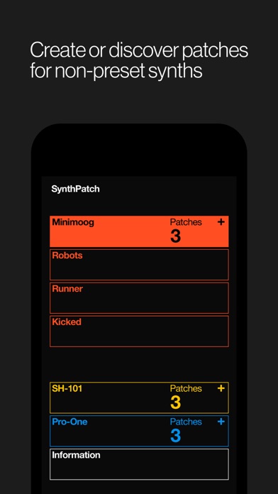 SynthPatch screenshot 2