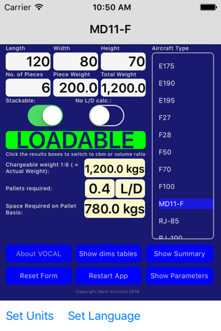 VOCAL4i VOlumeCALculation Lite screenshot 2