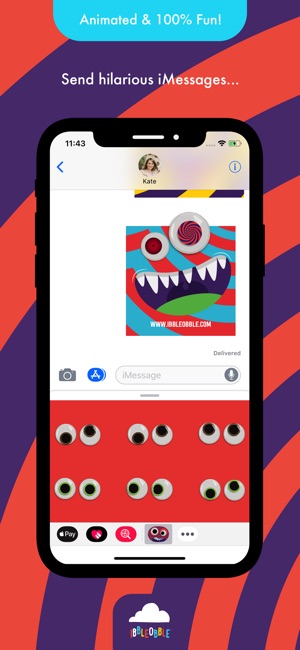 ‎ibbleobble Googly Eye Stickers On The App Store