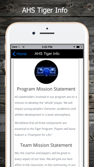 Auburn High Tiger Football(圖3)-速報App