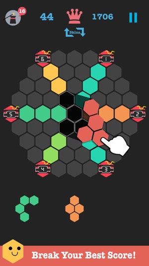 Hexagon Fit: Block Puzzle Hexa(圖3)-速報App