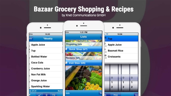 Bazaar Grocery Shopping  Recipes
