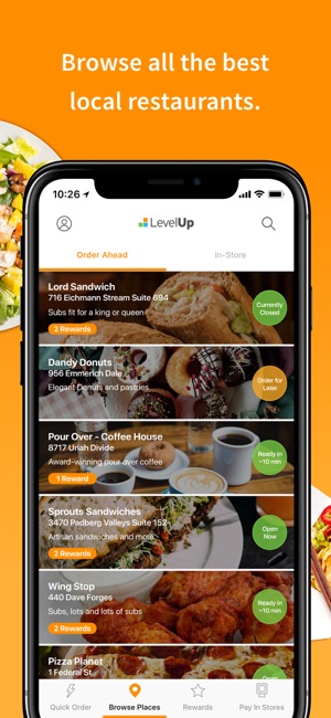 LevelUp: Order food ahead(圖2)-速報App