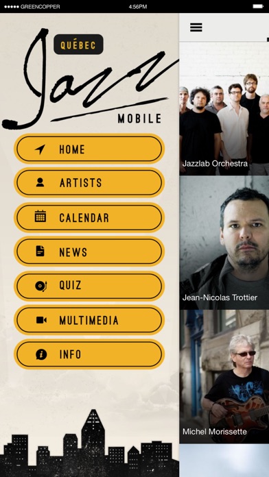 Quebec Jazz Mobile screenshot 2