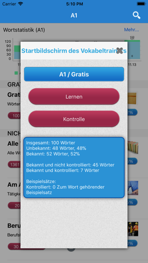 Worttrainer Englisch(圖3)-速報App