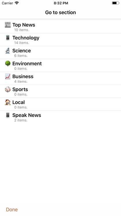 Speak News - RSS news reader screenshot-6