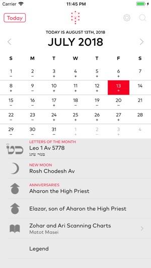 Kabbalistic Calendar(圖1)-速報App