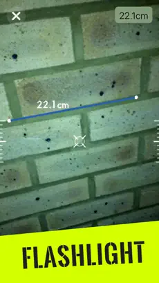Captura de Pantalla 4 Augmented Reality Tape Measure iphone