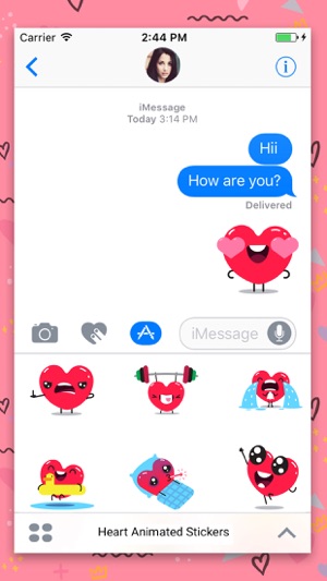 Heart : Animated Stickers(圖2)-速報App