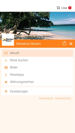 Reisebüro Rickert(圖2)-速報App