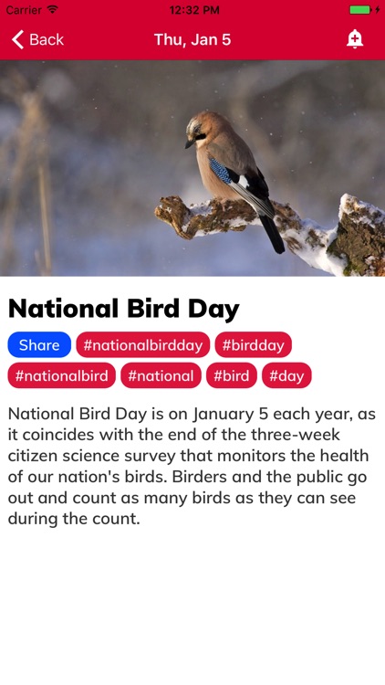 National Calendar App