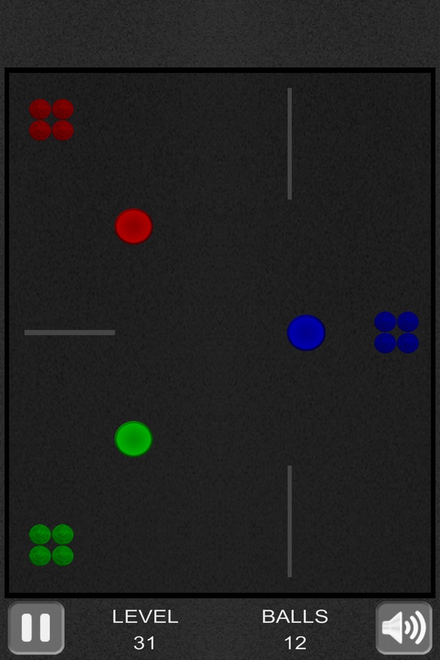 Colored balls and holes screenshot 3