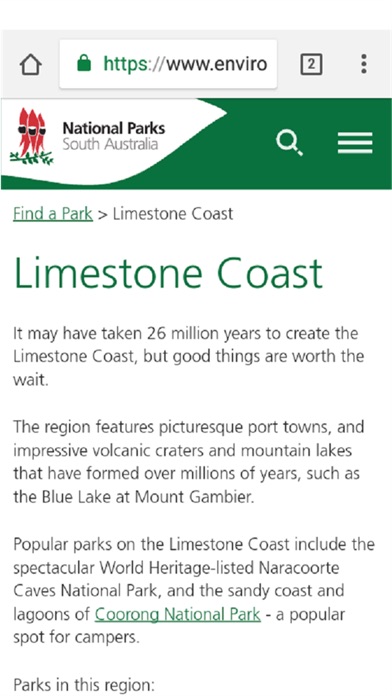 Limestone Coast SA screenshot 2