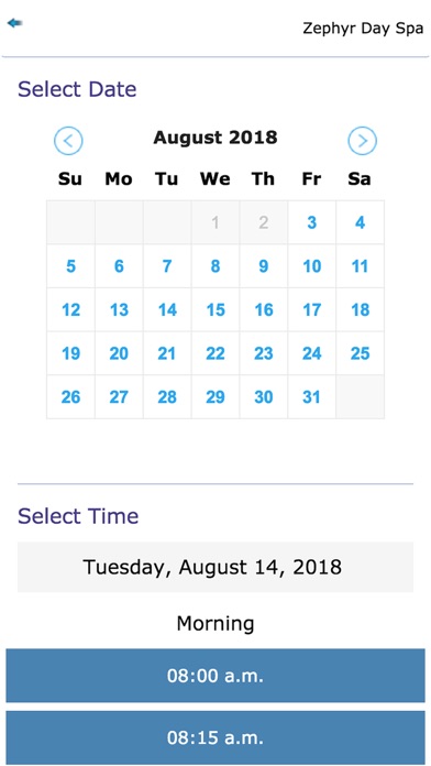 MyAppointments Client screenshot 4