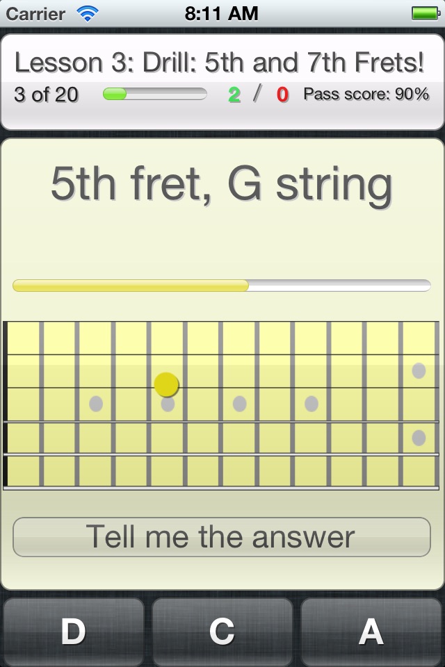 FretWiz: Fretboard Trainer screenshot 2