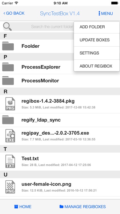 regibox Manager screenshot-7