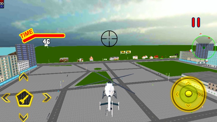 Cop Helicopter Flight Sim 3D- Pilot Chase Criminal screenshot-3