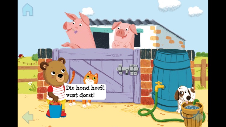 Bezig Beertje op de boerderij