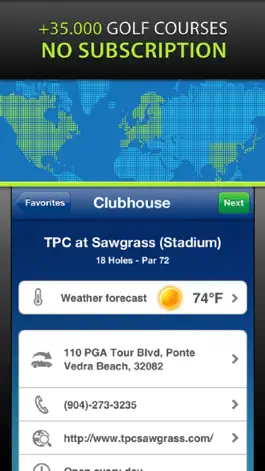 Game screenshot Mobitee Golf GPS and score mod apk