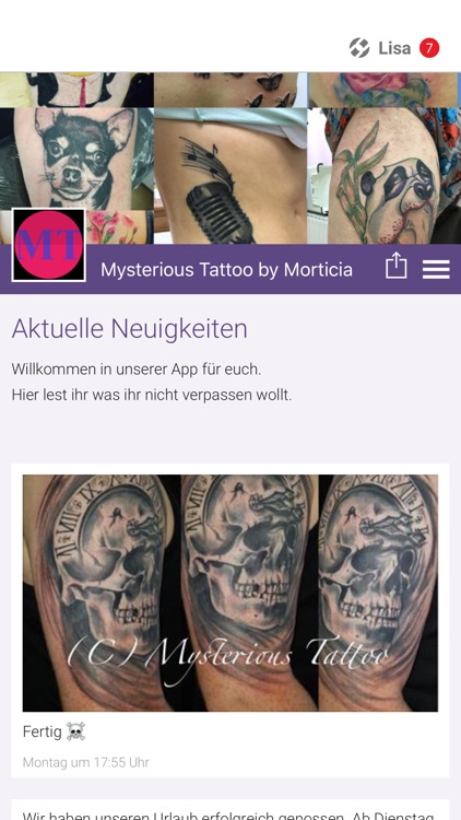 Mysterious Tattoo by Morticia