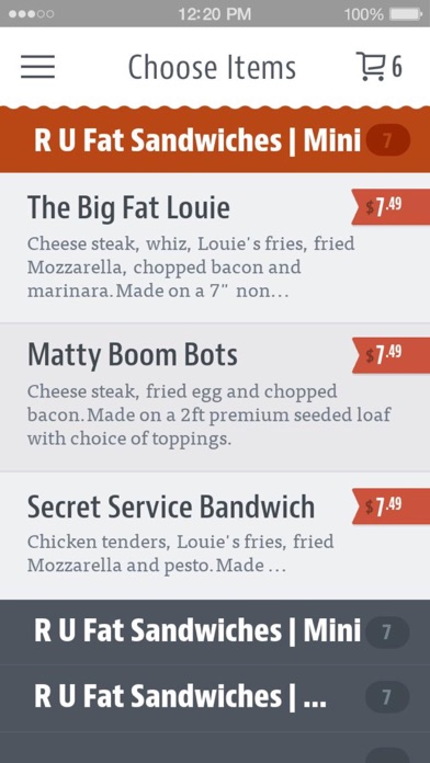 Fat Louie's NJ screenshot 3