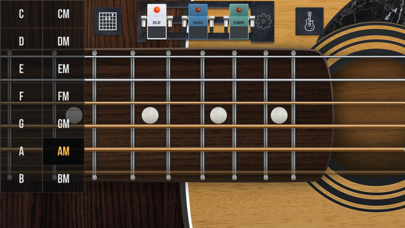 How to cancel & delete Simulator of the Real guitar from iphone & ipad 4