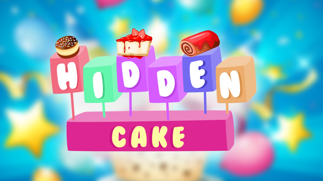 Hidden Cake - Toddler game