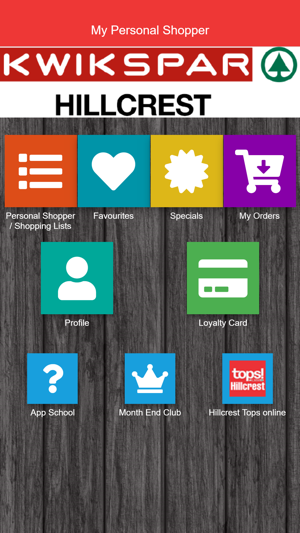Hillcrest Kwikspar App