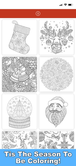 Christmas : Coloring Pages(圖2)-速報App