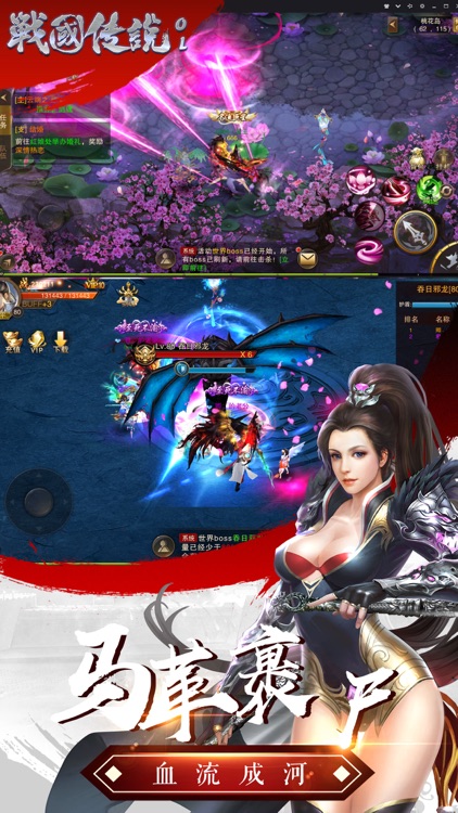 战国传说ol-热血三国动作格斗rpg手游 screenshot-3