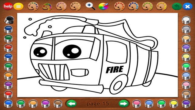 Coloring Book 11: Trucks(圖5)-速報App