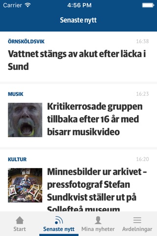 Örnsköldsviks Allehanda screenshot 3