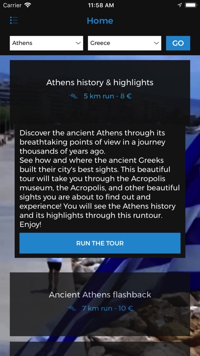 SightRunnin' Greece screenshot 3