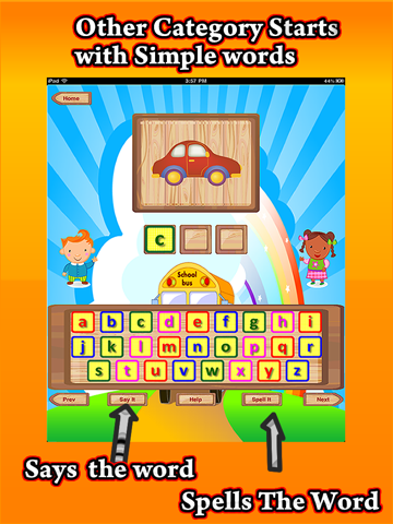 A1 Spelling App - náhled